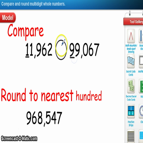 4.1.5 compare and round greater numbers