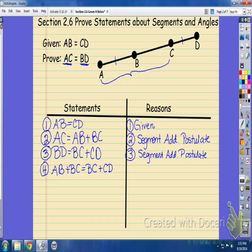 Section 2.6 Geom H Notes