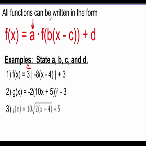 transformations example 1