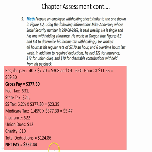 ch. 6 assessment discussion review