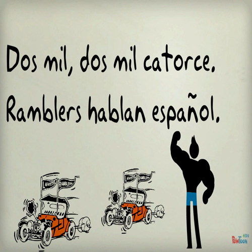 ramblers hablan español. (tradicional) 14
