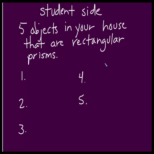 rectangular prisms