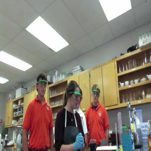 Iodine Clock Reaction Demo