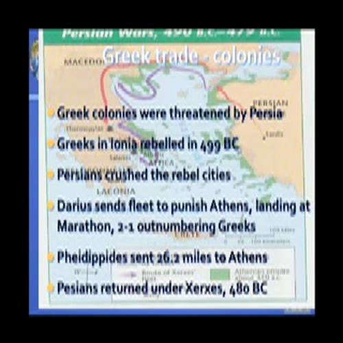 The Ancient Greek Persian and Pelopponesean Wars and the Golden Age Between Them