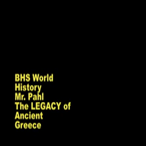 The Main Legacy of Ancient Greece