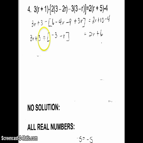 algebra 2-5 3,4