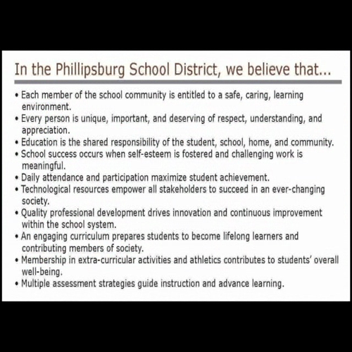 PSD Middle States Beliefs 2014