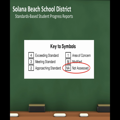 Solana Beach 2014 revised standards-based progress reports