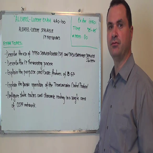 4A0-100 - Practice Exam Test Questions