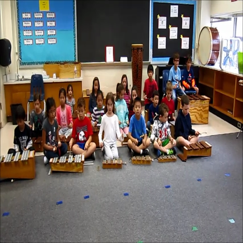 Haycock Elementary, Grade 3 Walk My Mallets To the Top