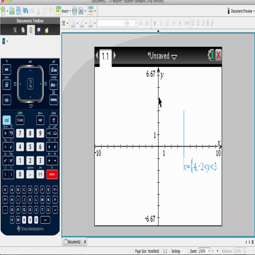 graphing a vertical line