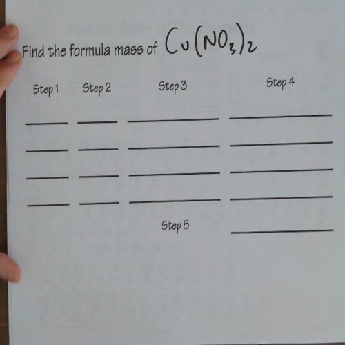 formula mass