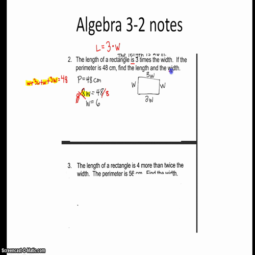 algebra 3-2 notes part 2