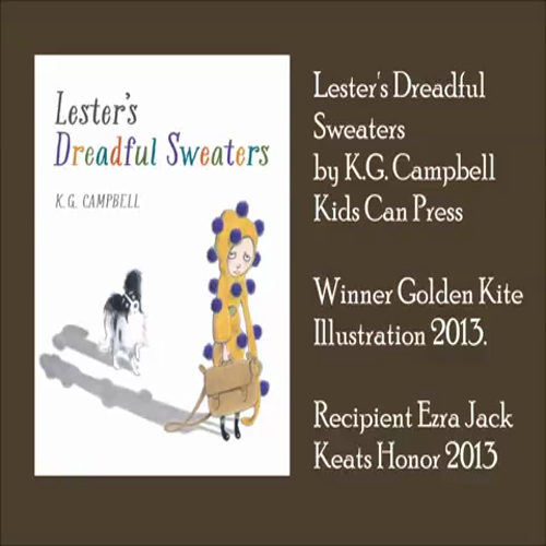 lester's dreadful sweaters by k.g. campbell book trailer