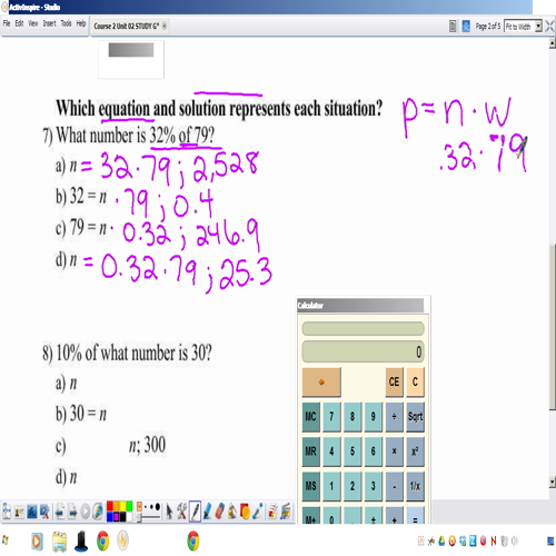 course 2 unit 2 study guide page 2
