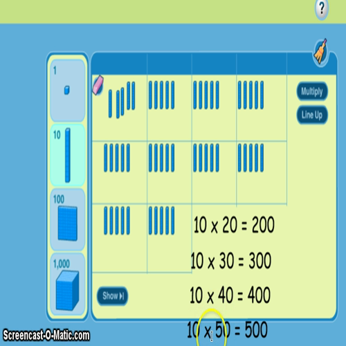 4.2.2 connect place value and multiplication