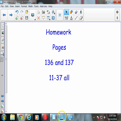 3-2 angles and parallel lines