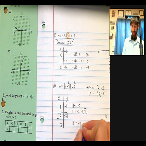 pre-calculus chapter 4 review again