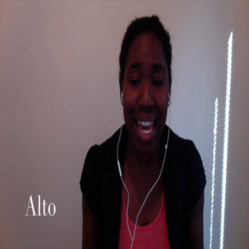 i will sing alto