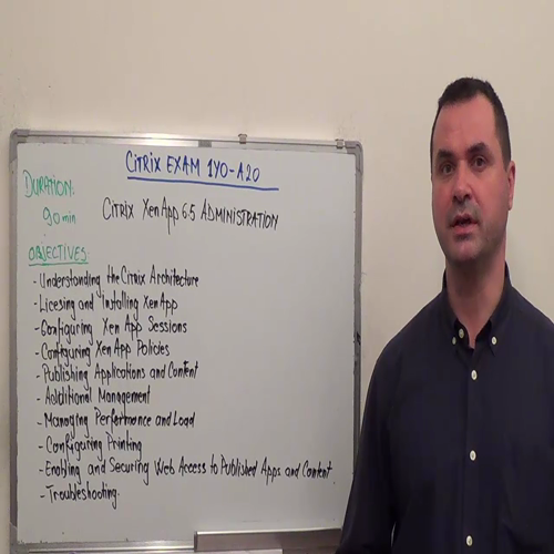 1Y0-A20 – Practice Exam Test Questions Citrix