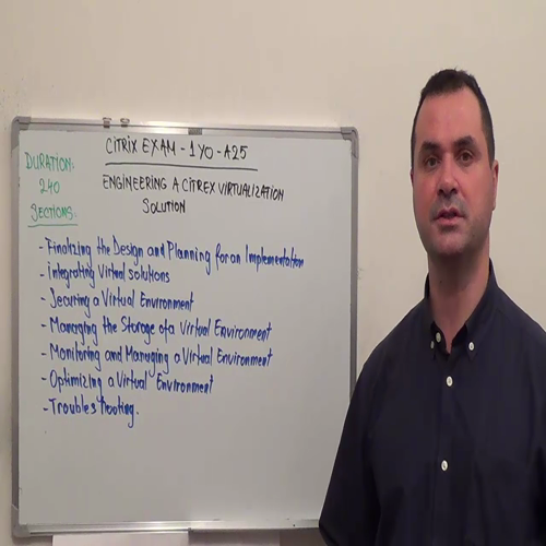 1Y0-A25 – Practice Exam Test Questions Citrix