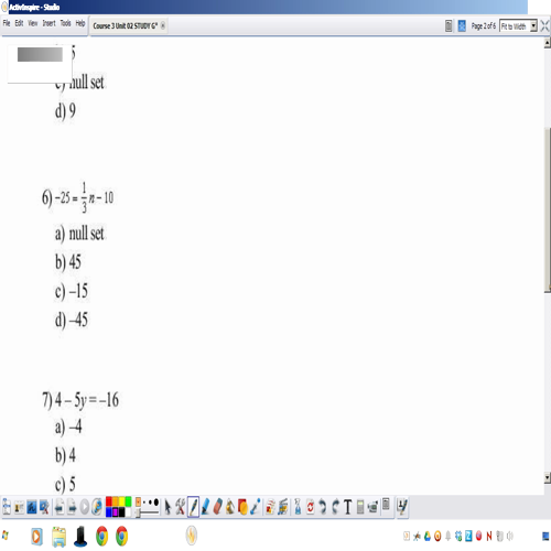 course 3 unit 2 study guide page 2
