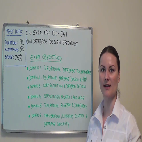 1D0-541 – Practice Exam Test Questions CIW