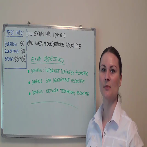 1D0-610 – Practice Exam Test Questions CIW