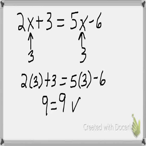 solving equations with variables on both sides