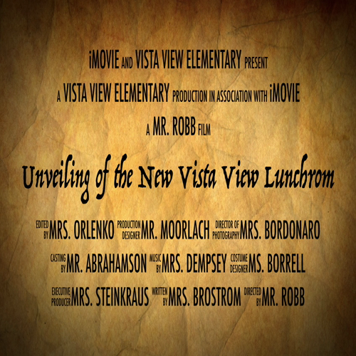 New Vista View Lunchroom