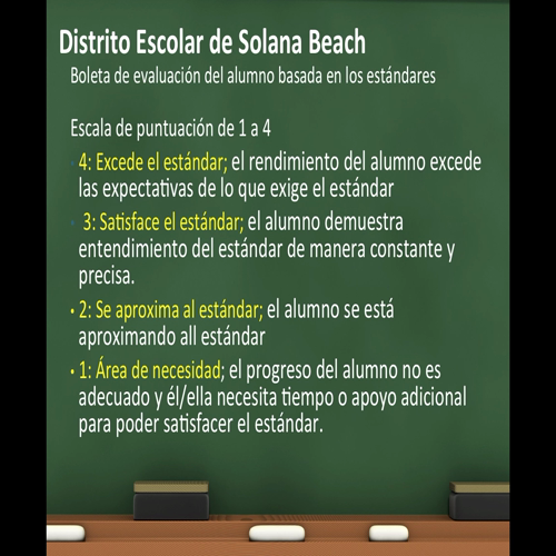 Solana Beach nueva boleta evaluación