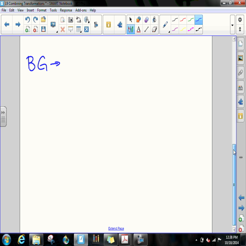 Combinations of Transformations - Day 2