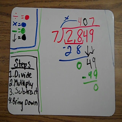 Long Division with Zeros on the Quotient 