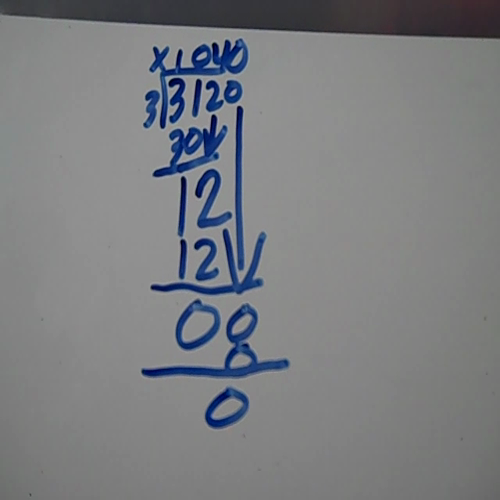 Long Division with Zeros on the Quotient 