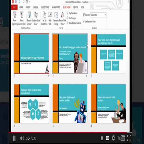 ppt 2013 rehearsing and recording - moac lesson 11