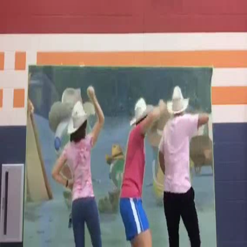 funky cowboy dance at cce