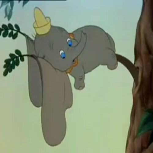 dumbo - elephant in the tree