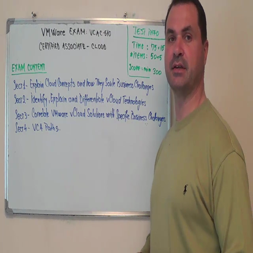 VCAC510– Practice Exam Test Questions VMware