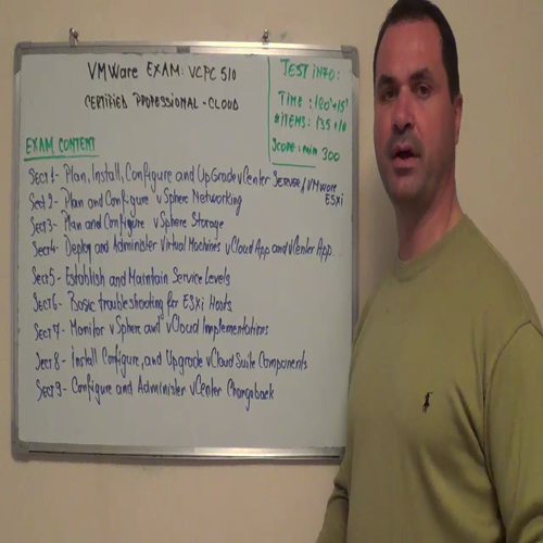 VCP-510 – Practice Exam Test Questions VMware