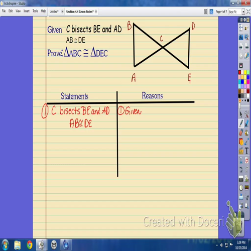 Section 4.4 Geom H Notes