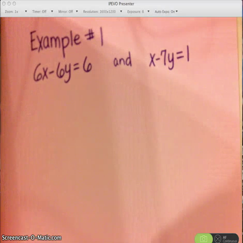 substitution with systems