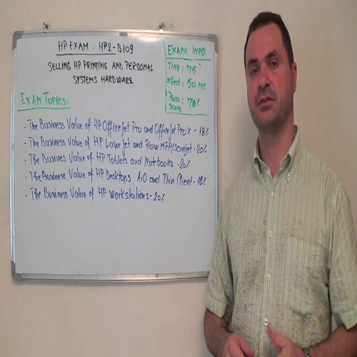 HP2-B109 – Practice Exam Test Questions HP