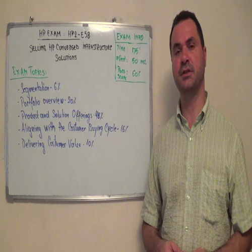 HP2-E58 – Practice Exam Test Questions HP