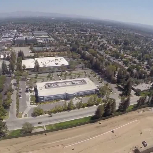 apple campus 2 construction video with gopro