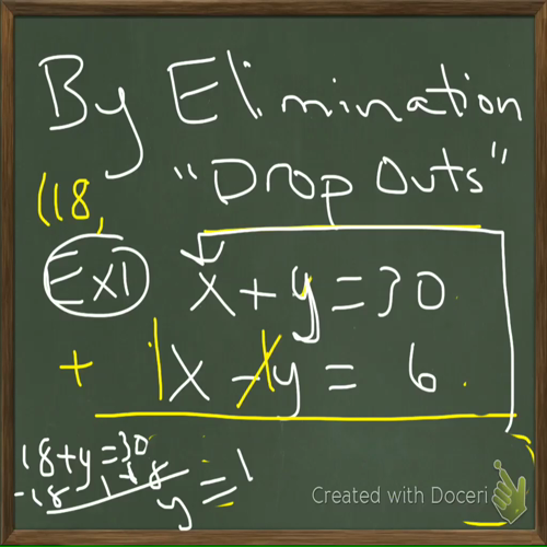 solving systems of equations