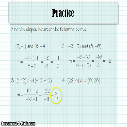 Obj. 14 Equations of Lines
