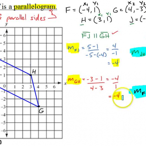 Algebra I @ Harrison: A Geometry Problem