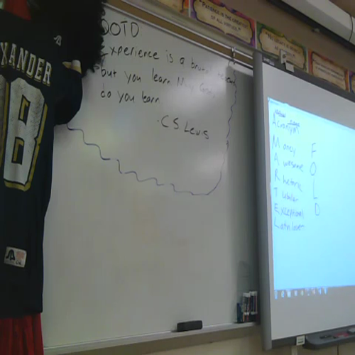 foundational writing lesson, part 1