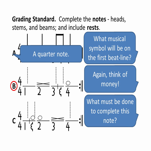 rhythm wkst partial 4-4 qtr, 8ths