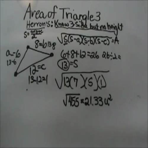 how to find the altitude of a triangle 